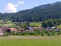 Der Startplatz vom Landeplatz aus gesehen