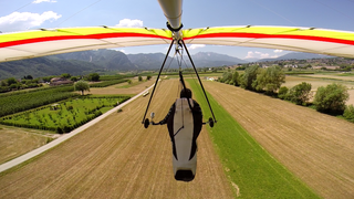 Barco Landeanflug von Osten