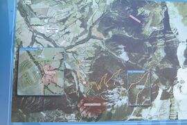 Courtet Informationstafel am Landeplatz