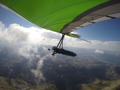 Courtet Aussicht von der Felskante Richtung NNW.