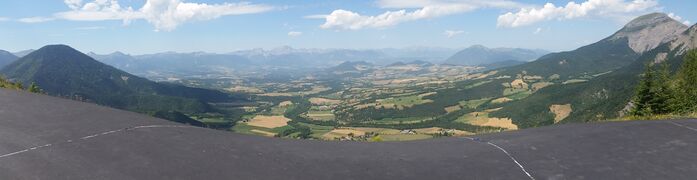 Courtet Startplatz Panorama