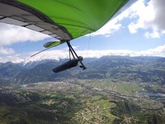 Am Plaine Joux mit Blick auf den MontBlanc