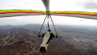 Selbst bei trübem Wetter schöne Thermik am Kovk