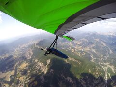 Blick über die ganze Kante von Osten nach Westen